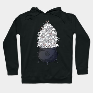 Big Cauldron of Rabbits Hoodie